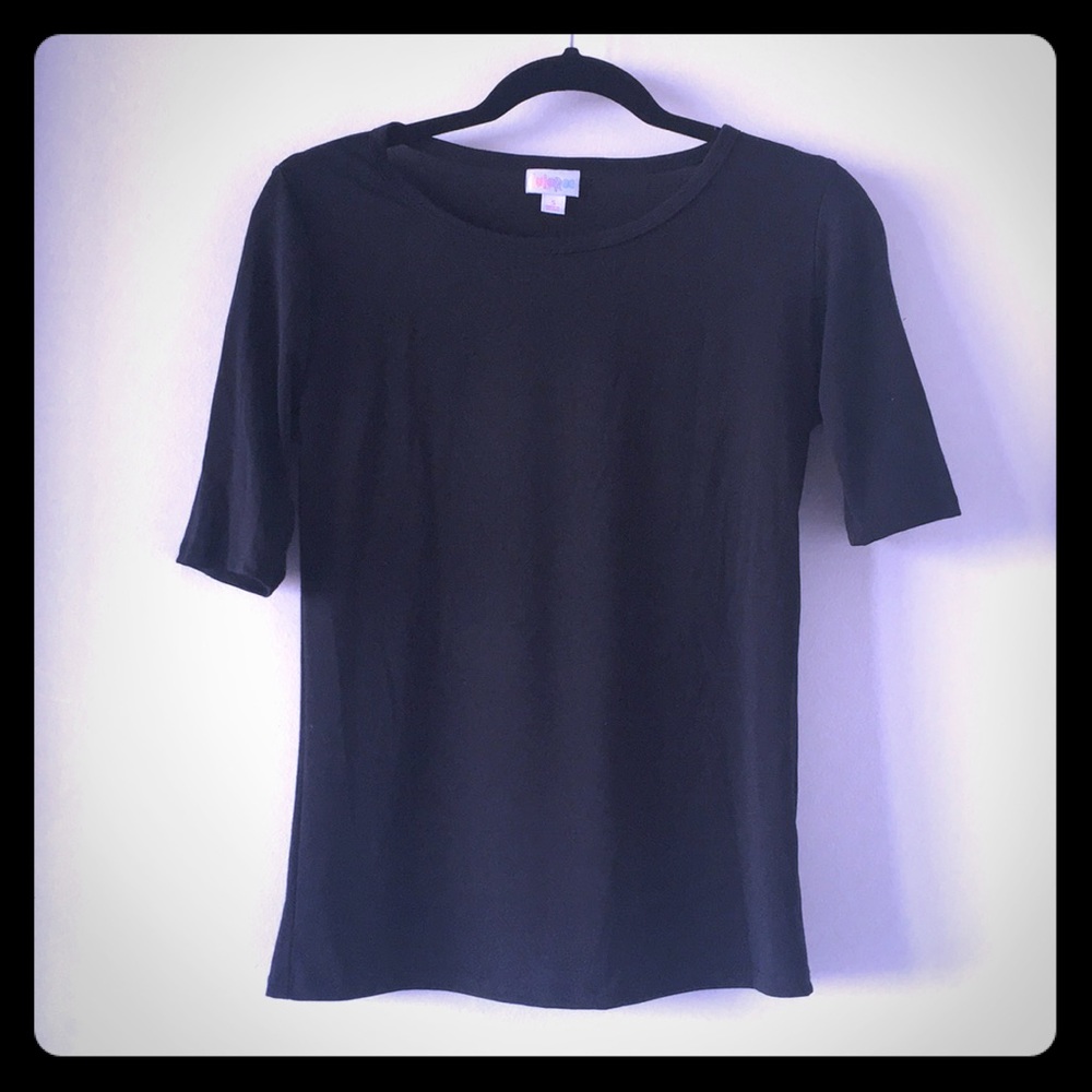 LuLaRoe S Gigi Solid Black